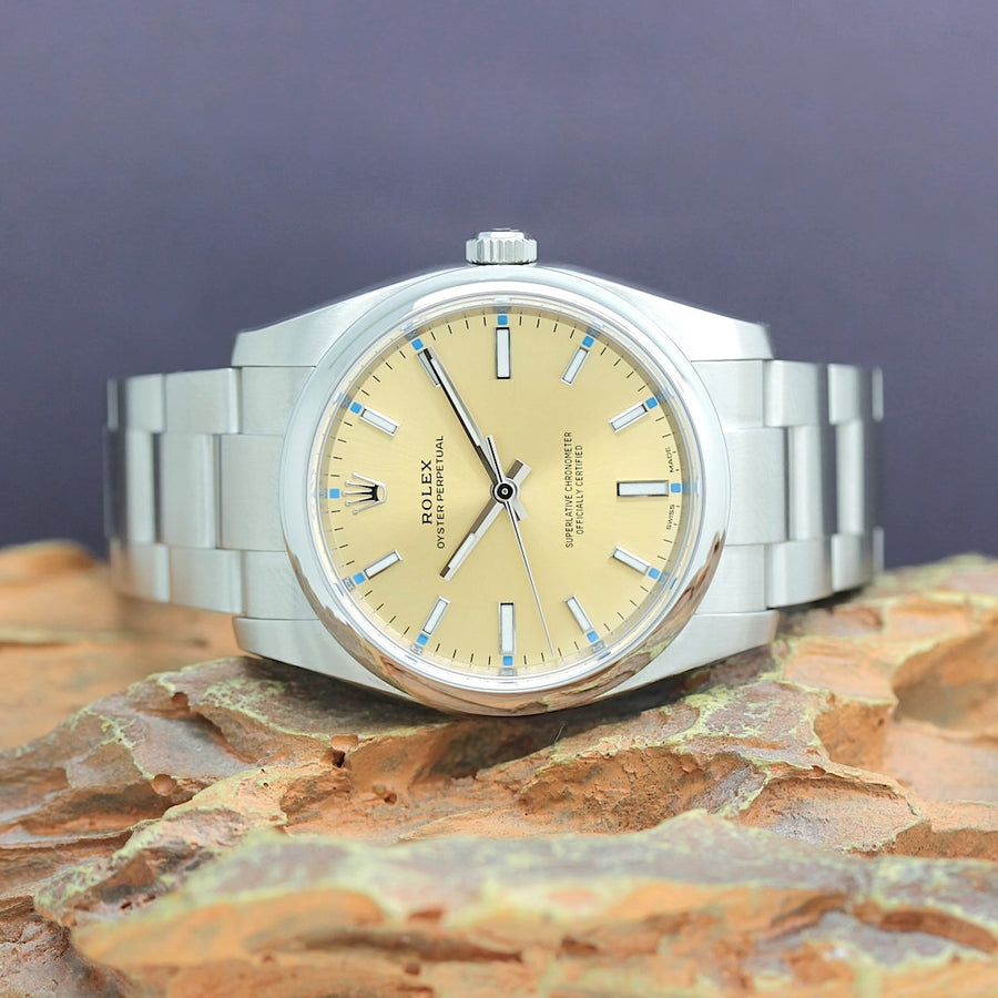 Rolex Oyster Perpetual Stahl Automatik Ref: 114200