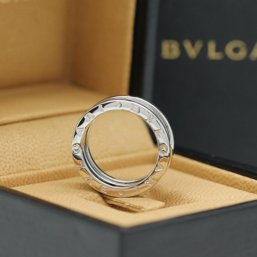 Bulgari B Zero 1 Ring –  3 Band Ring in 18KT Weißgold Gr. 53