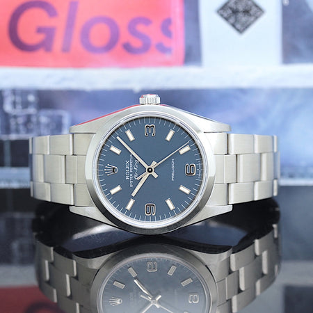 Rolex Air King Stahl Automatik Ref: 14010 mit Rolex Box von 1997