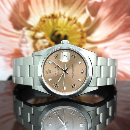 Rolex Date Stahl Automatik Ref: 15210