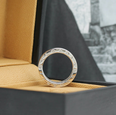 Bulgari B Zero 1 Ring –  3 Band Ring in 18KT Weißgold Gr. 53