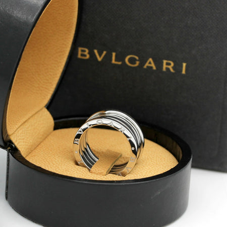 Bulgari B Zero 1 Ring –  4 Band Ring in 18KT Weißgold Gr. 56