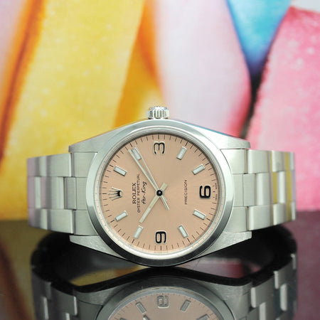 Rolex Air King Stahl Ref: 14000M