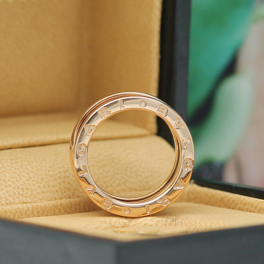 Bulgari B Zero 1 Ring – 3 Band Ring in 18KT Rosegold Gr. 52