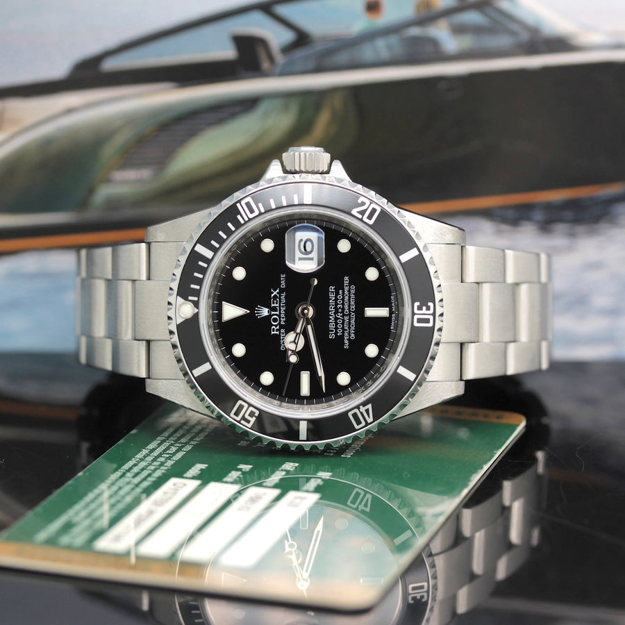 Rolex Submariner Date Stahl Ref: 16610T