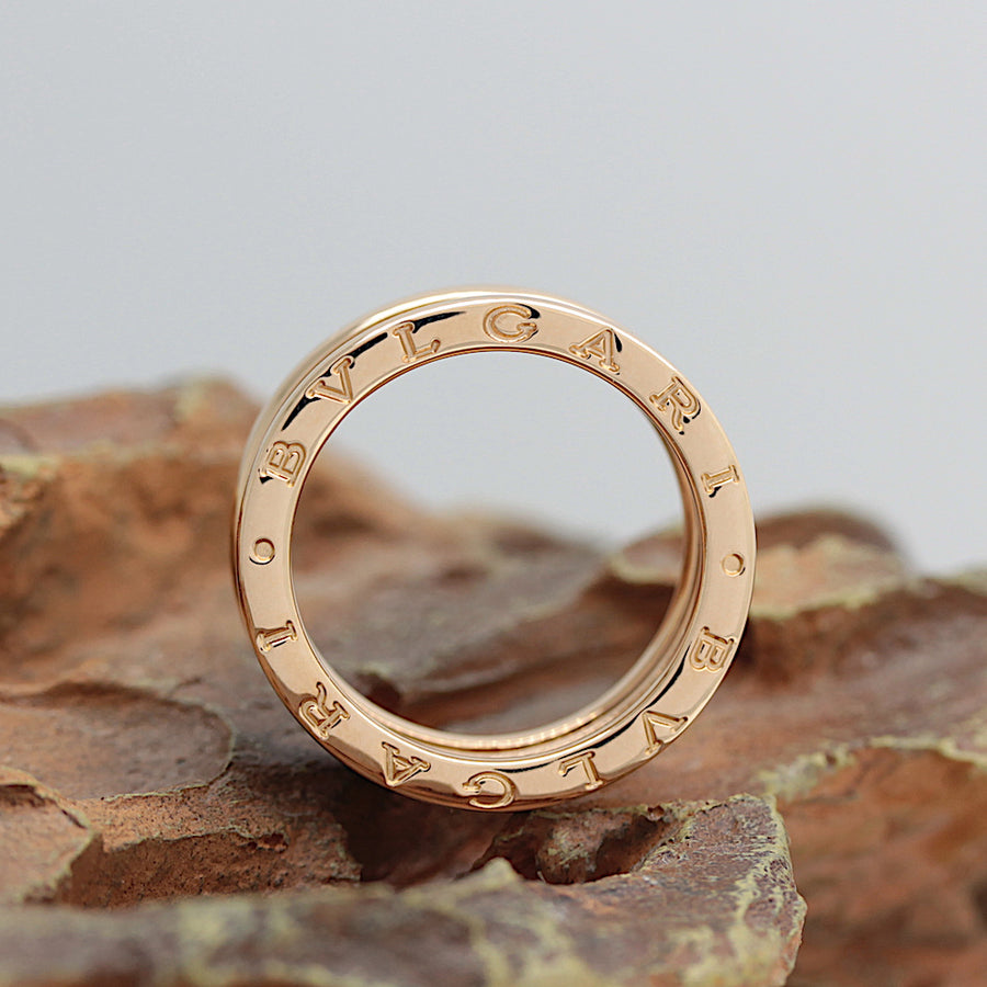 Bulgari B Zero 1 Ring – 3 Band Ring in 18KT Rosegold Gr. 59