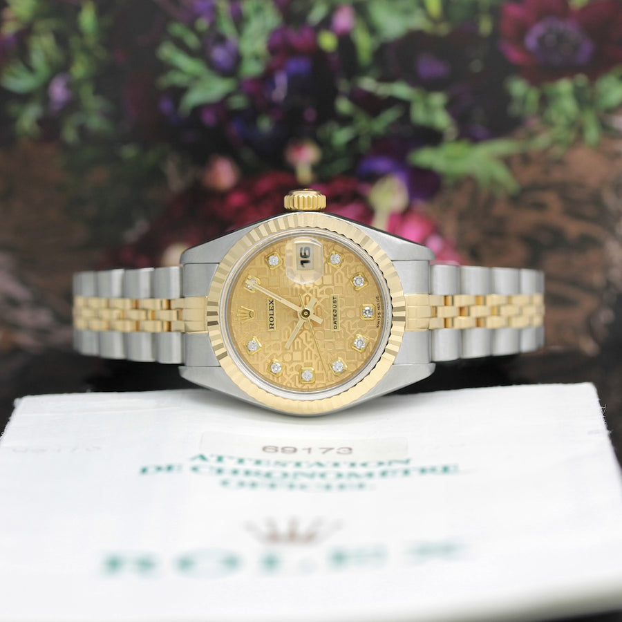 Rolex Lady Datejust Stahl/Gold Ref: 69173