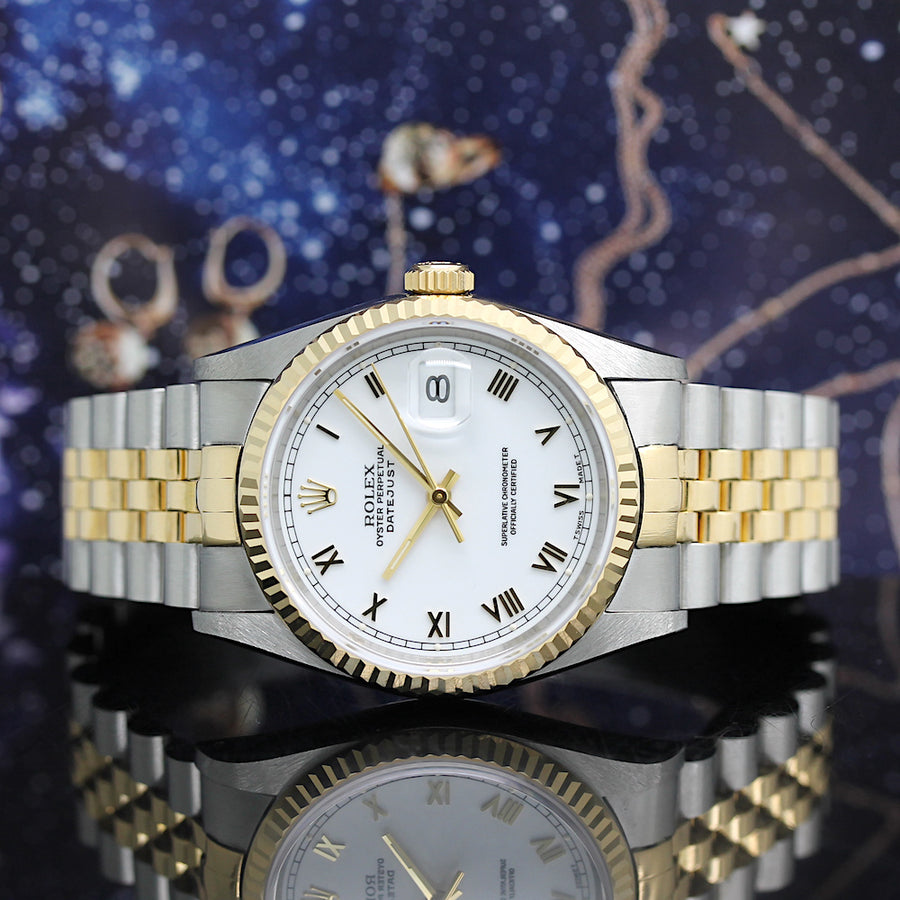 Rolex Datejust Stahl/Gold Automatik Ref: 16233