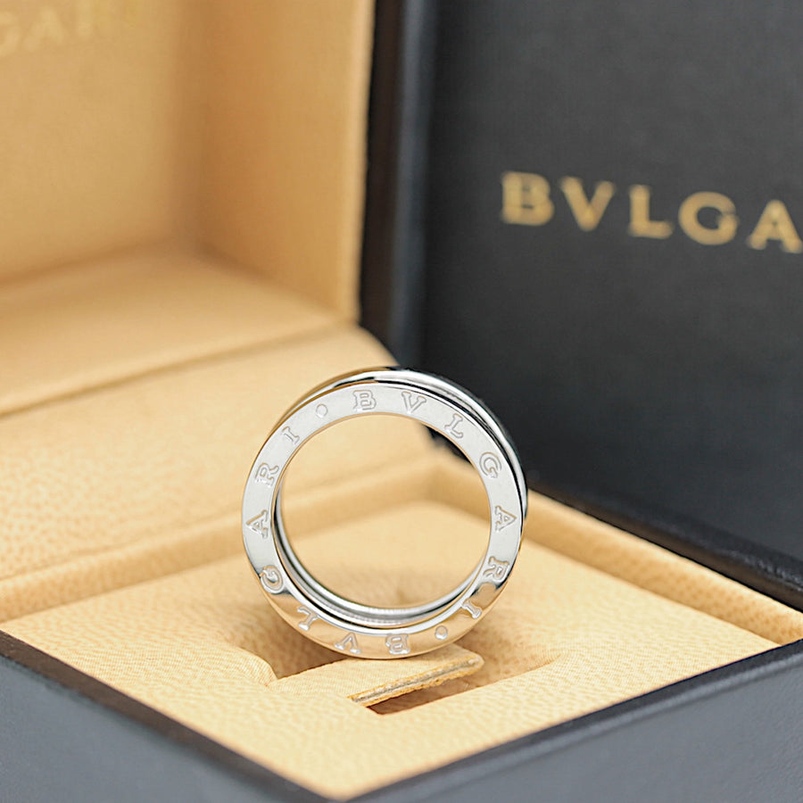 Bulgari B Zero 1 Ring –  3 Band Ring in 18KT Weißgold Gr. 53