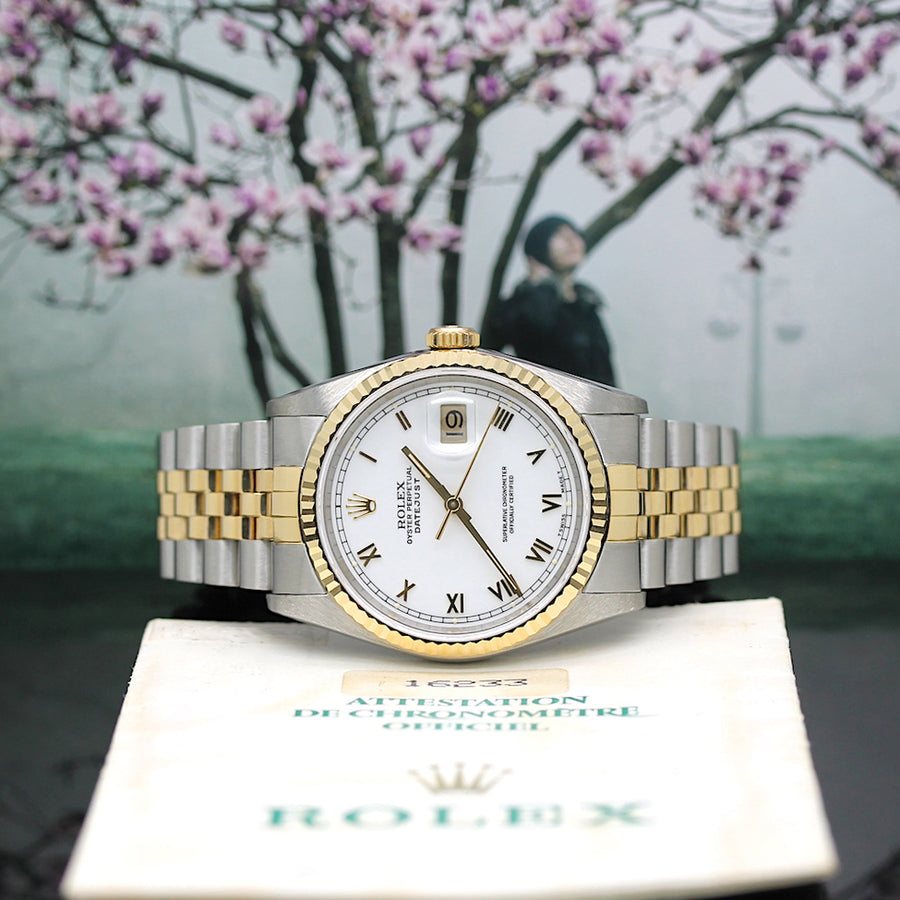 Rolex Datejust Stahl/Gold Automatik Ref: 16233