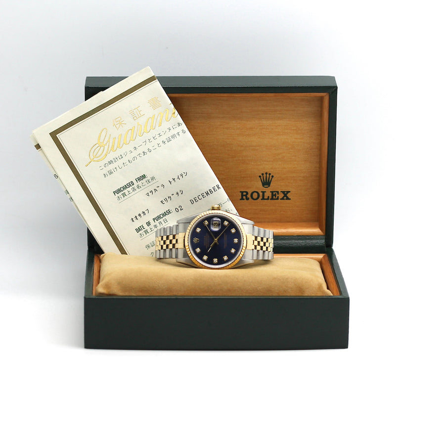 Rolex Datejust Stahl/Gold Automatik Ref: 16233