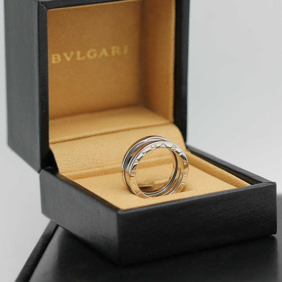 Bulgari B Zero 1 Ring –  3 Band Ring in 18KT Weißgold Gr. 55