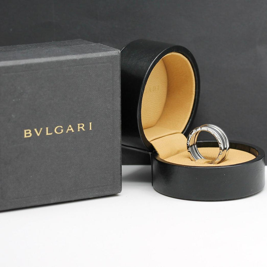 Bulgari B Zero 1 Ring – 3 Band Ring in 18KT Weißgold Gr. 60