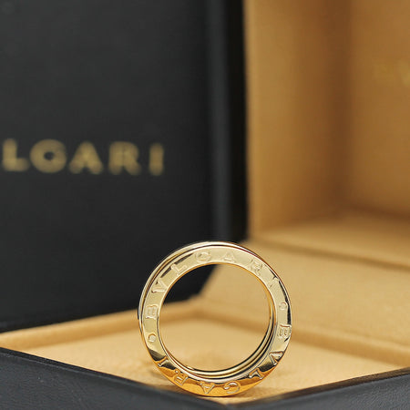 Bulgari B Zero 1 Ring – 2 Band Ring in 18KT Gold Gr. 49