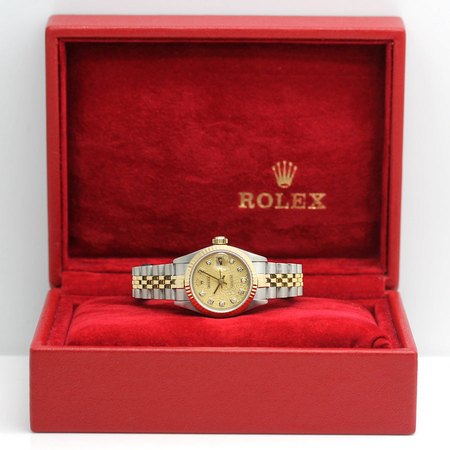 Rolex Lady Datejust Stahl/Gold Ref: 69173