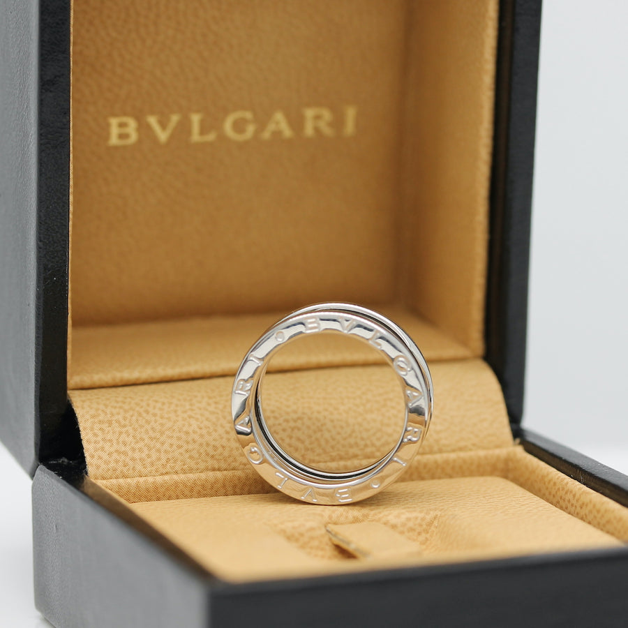 Bulgari B Zero 1 Ring –  3 Band Ring in 18KT Weißgold Gr. 53