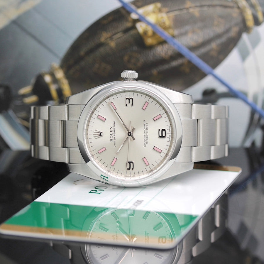 Rolex Oyster Perpetual Stahl Automatik Ref: 114200