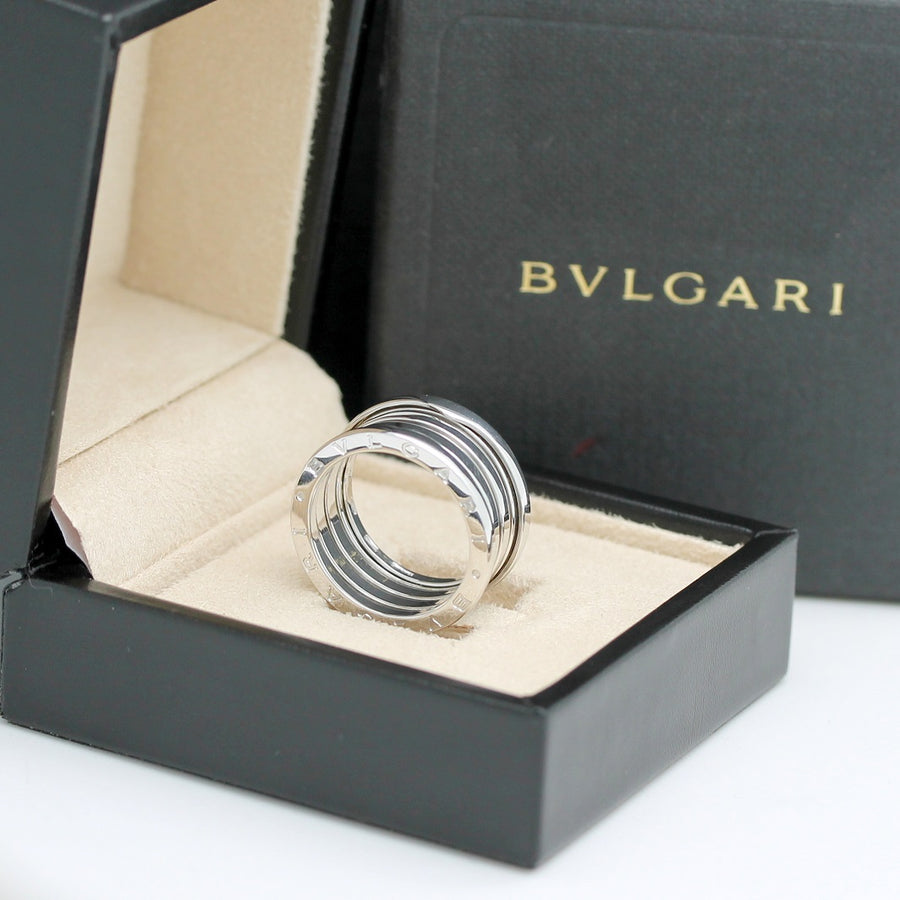 Bulgari B Zero 1 Ring –  4 Band Ring in 18KT Weißgold Gr. 55