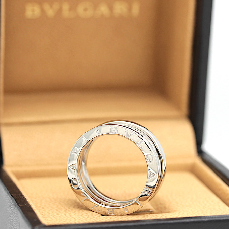 Bulgari B Zero 1 Ring –  3 Band Ring in 18KT Weißgold Gr. 54