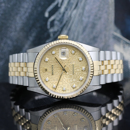 Rolex Datejust Stahl/Gold Automatik Ref: 16233