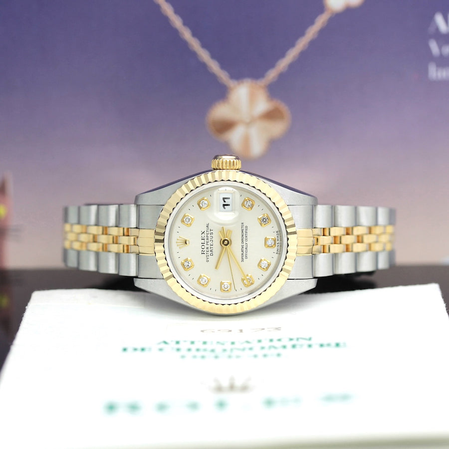 Rolex Lady Datejust Stahl/Gold Ref: 69173