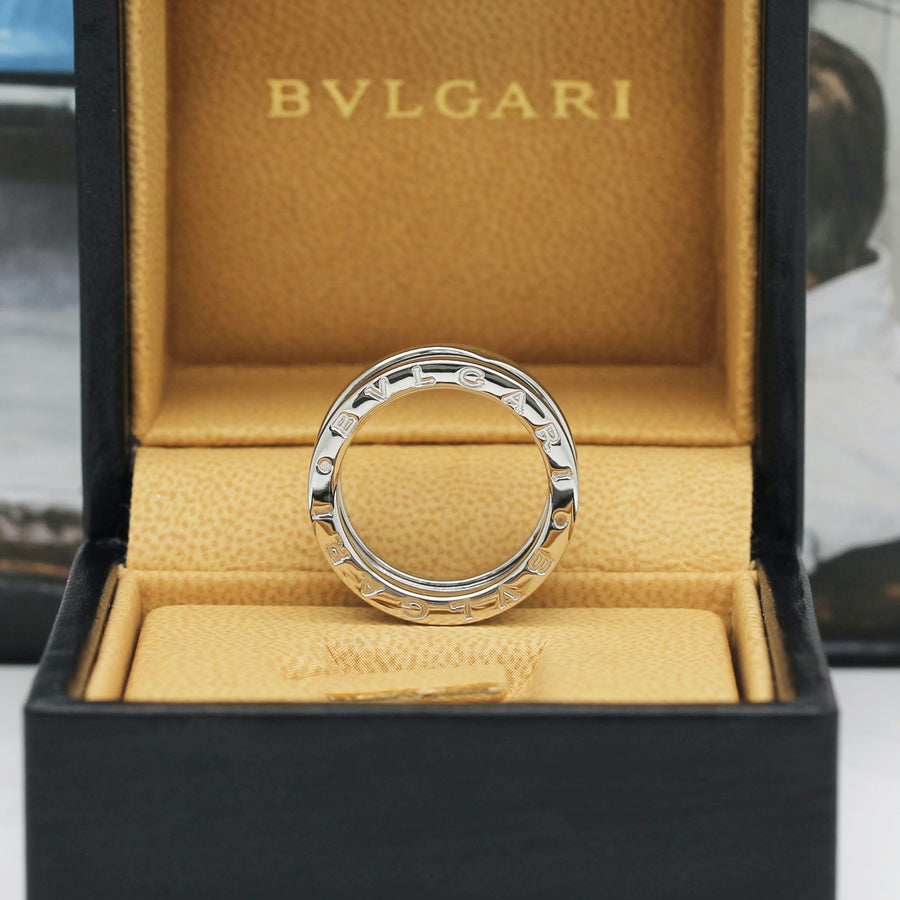Bulgari B Zero 1 Ring –  3 Band Ring in 18KT Weißgold Gr. 53