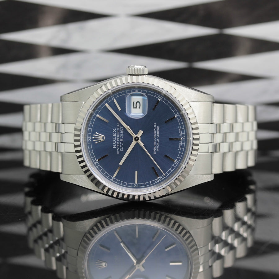 Datejust Stahl Weißgold Automatik Ref: 16234