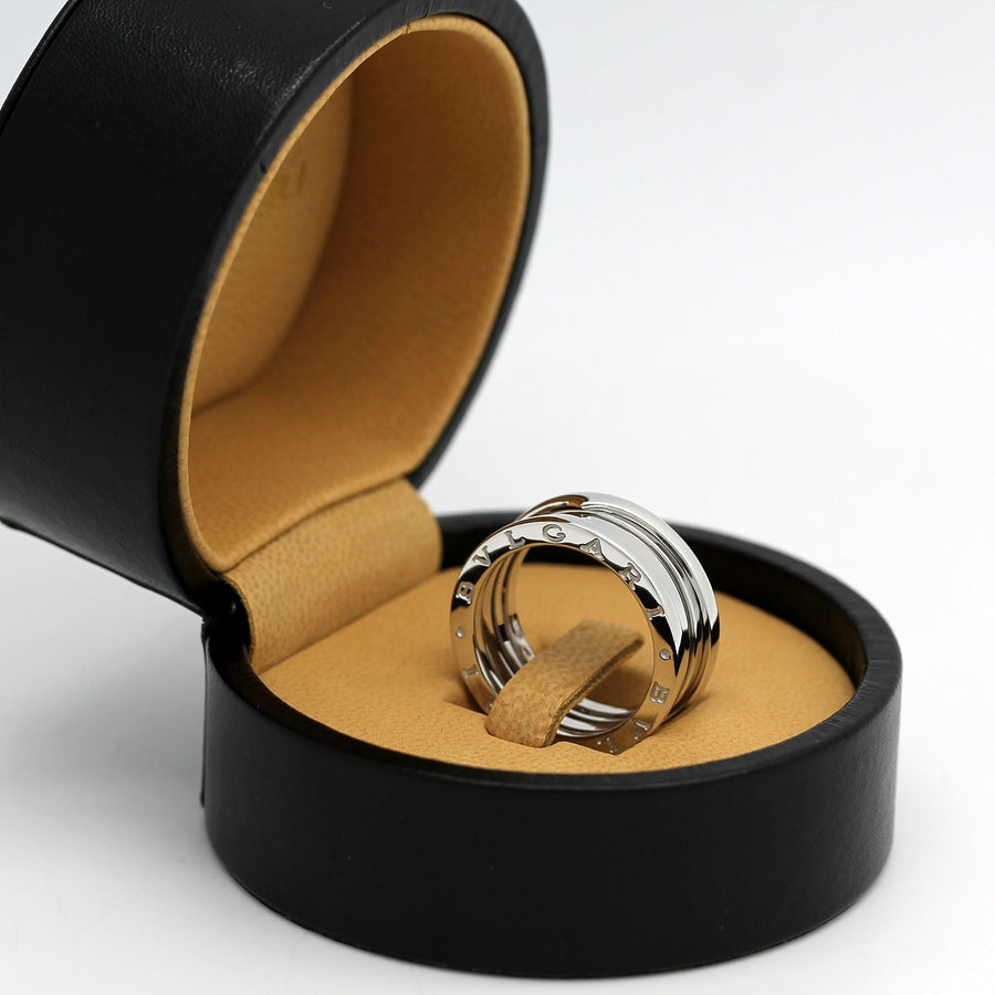 Bulgari B Zero 1 Ring –  3 Band Ring in 18KT Weißgold Gr. 53