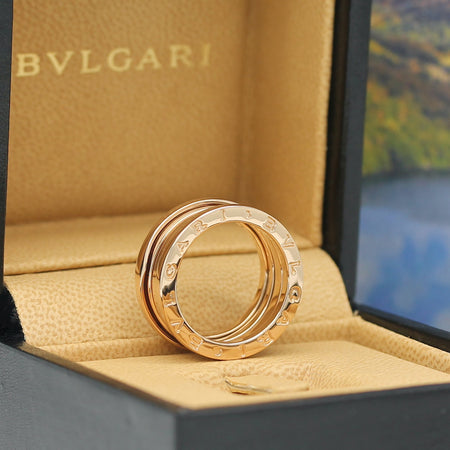 Bulgari B Zero 1 Ring – 3 Band Ring in 18KT Rosegold Gr. 53