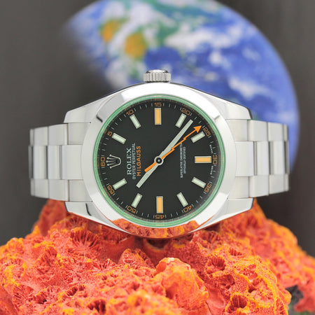 Rolex Milgauss Stahl Ref: 116400GV