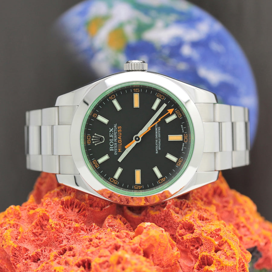 Rolex Milgauss Stahl Ref: 116400GV