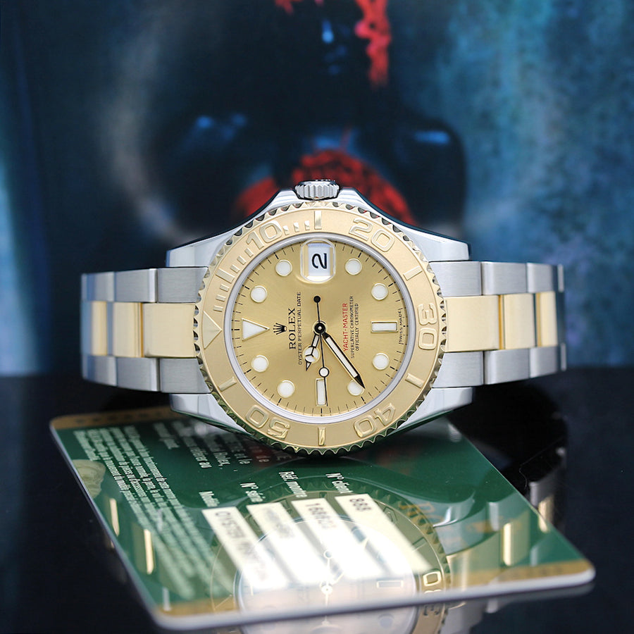 Rolex Yachtmaster Medium Stahl/Gold Ref: 168623