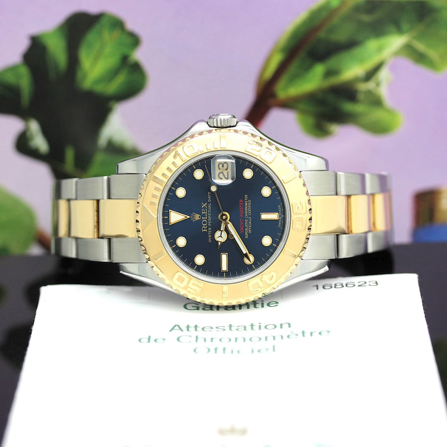 Rolex Yachtmaster Medium Stahl/Gold Ref: 168623