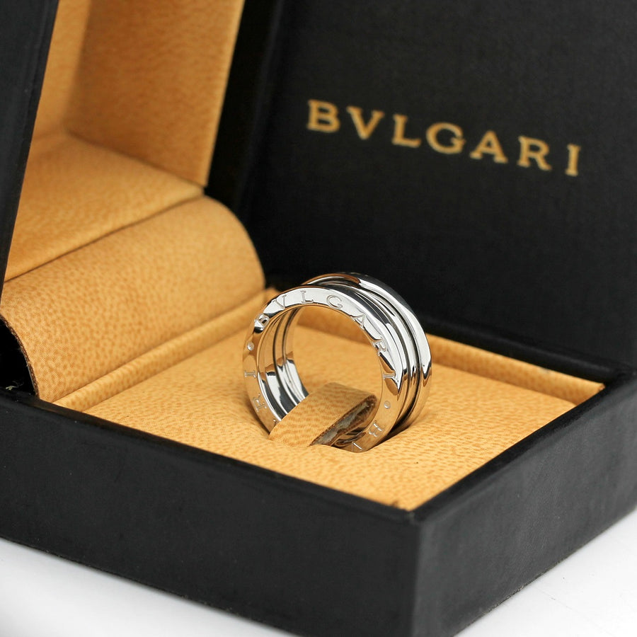 Bulgari B Zero 1 Ring –  3 Band Ring in 18KT Weißgold Gr. 53