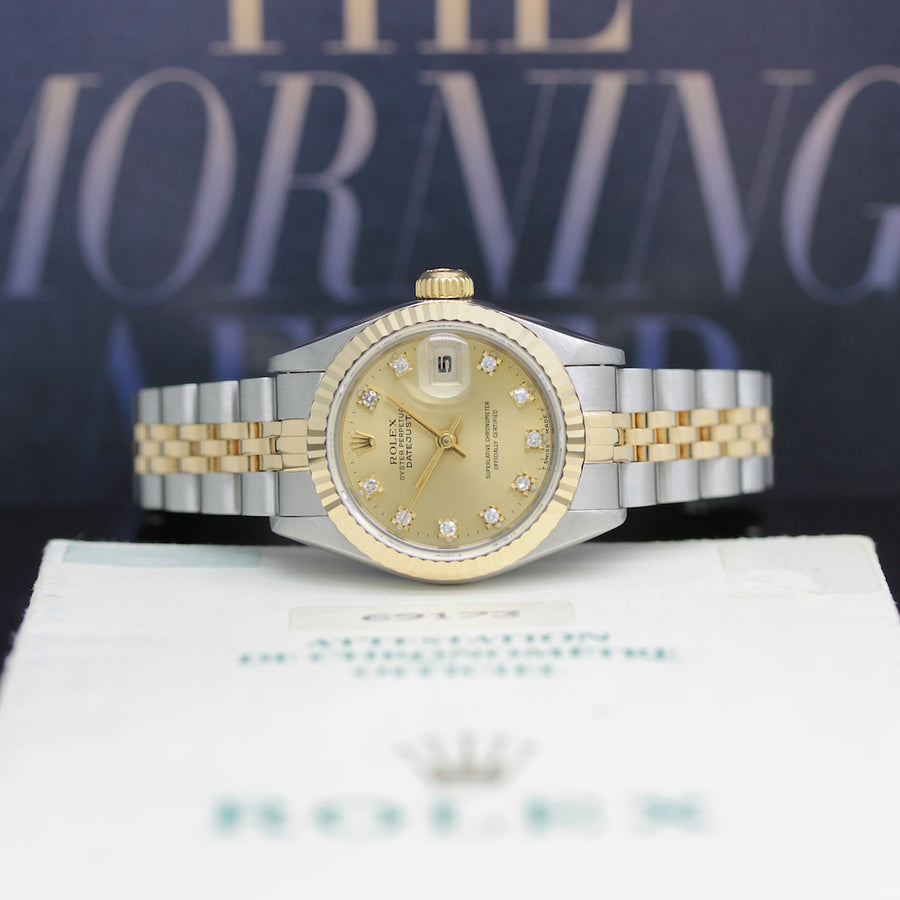 Rolex Lady Datejust Stahl/Gold Ref: 69173