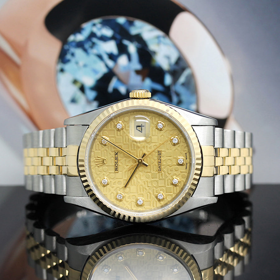 Rolex Datejust Stahl/Gold Automatik Ref: 16233