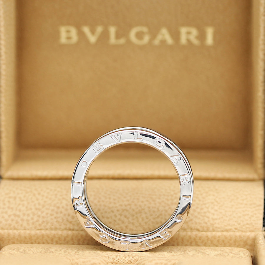 Bulgari B Zero 1 Ring – 3 Band Ring in 18KT Weißgold Gr. 56