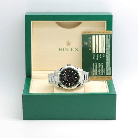 Rolex Milgauss Stahl Ref: 116400GV