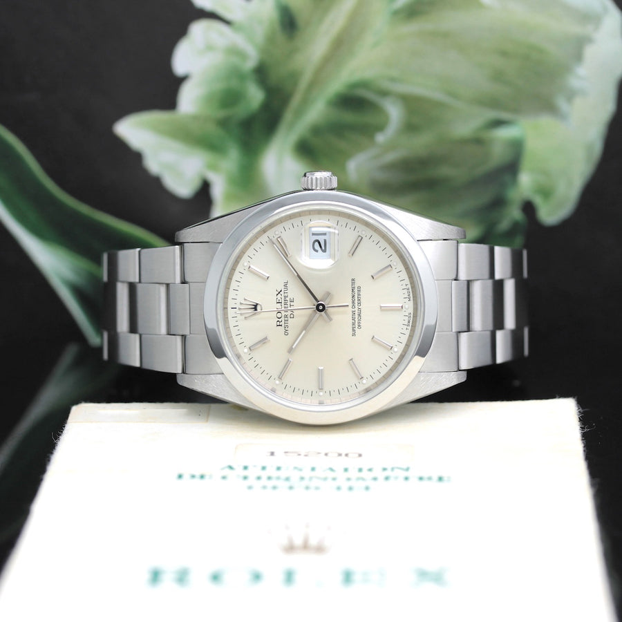 Rolex Date Stahl Automatik Ref: 15200