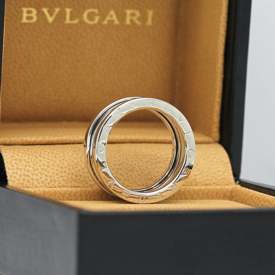 Bulgari B Zero 1 Ring –  3 Band Ring in 18KT Weißgold Gr. 54
