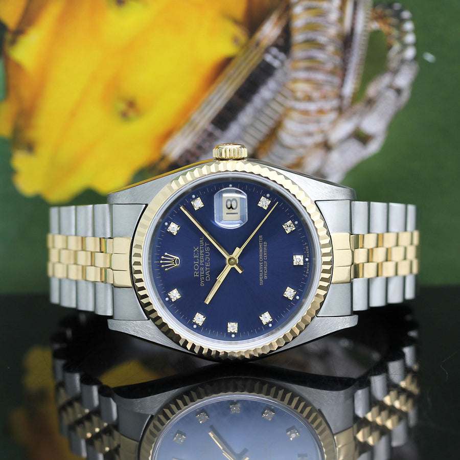 Rolex Datejust Stahl/Gold Automatik Ref: 16233