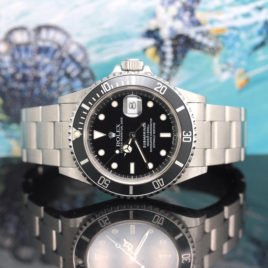 Rolex Submariner Date Stahl Ref: 16610