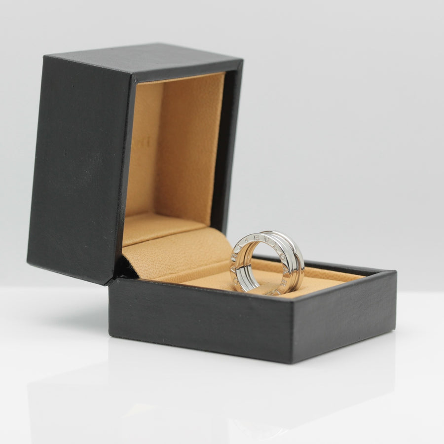 Bulgari B Zero 1 Ring –  3 Band Ring in 18KT Weißgold Gr. 52