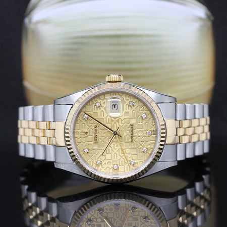 Rolex Datejust Stahl/Gold Automatik Ref: 16233