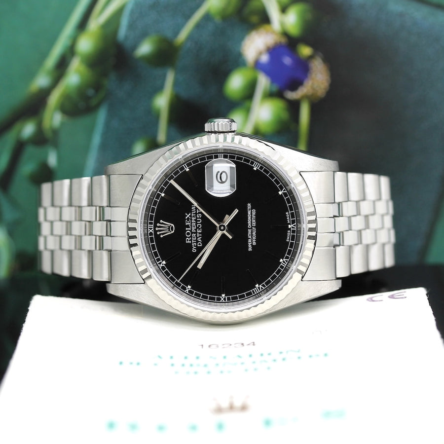 Datejust Stahl Weißgold Automatik Ref: 16234