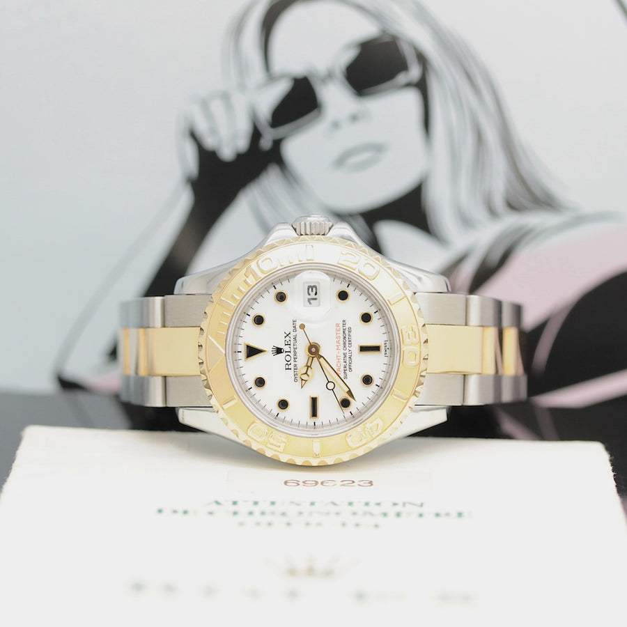 Rolex Yachtmaster Lady Stahl/Gold Ref: 69623