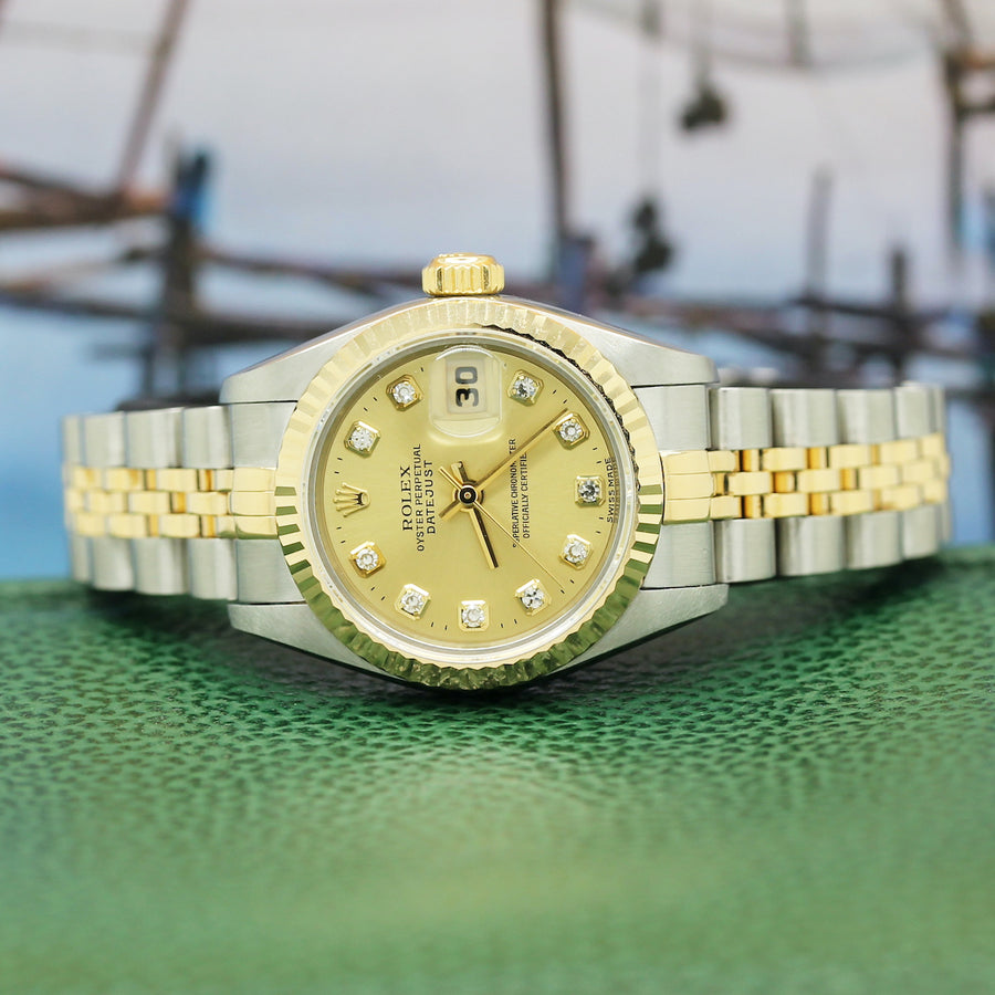 Rolex Lady Datejust Stahl/Gold Ref: 69173