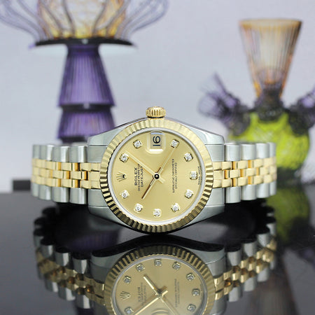 Rolex Datejust Medium Stahl/Gold Automatik Ref: 178273