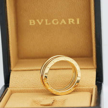 Bulgari B Zero 1 Ring – 3 Band Ring in 18KT Gold Gr. 56