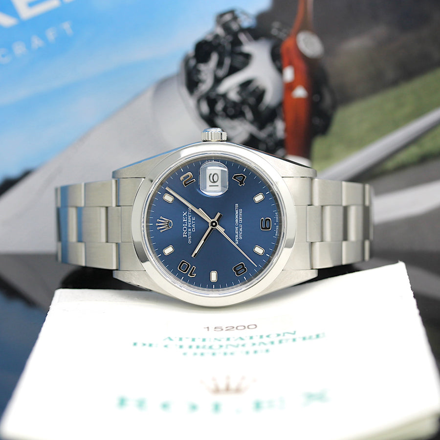 Rolex Date Stahl Automatik Ref: 15200